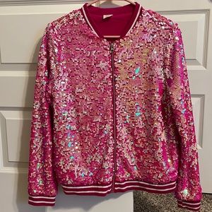 Girls Sequin Jacket